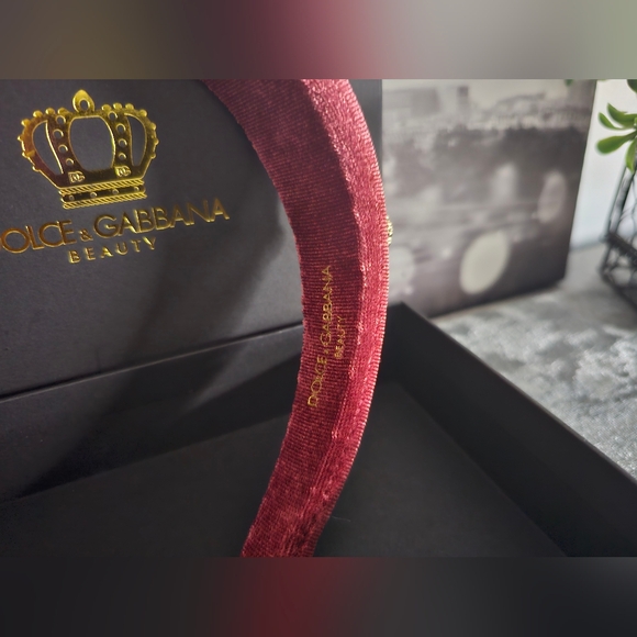 Dolce & Gabbana Beauty Velvet Headband-NIB - Picture 6 of 11